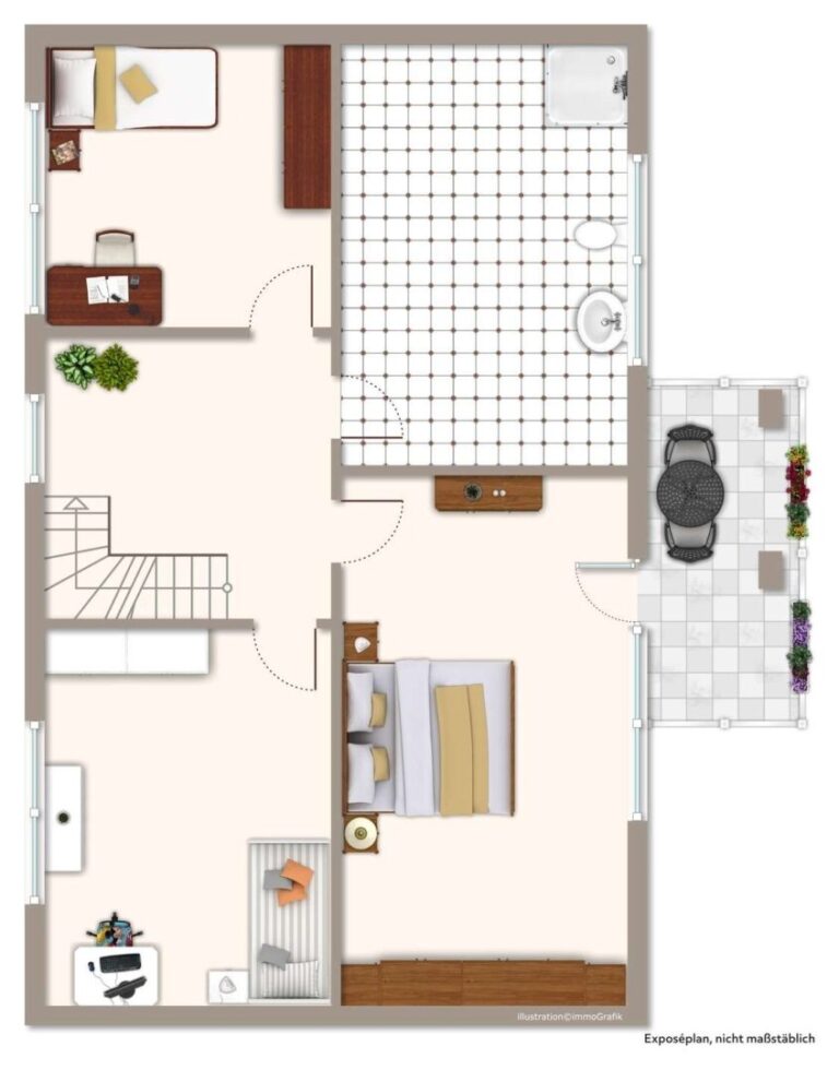 Grundriss OG Wohnhaus