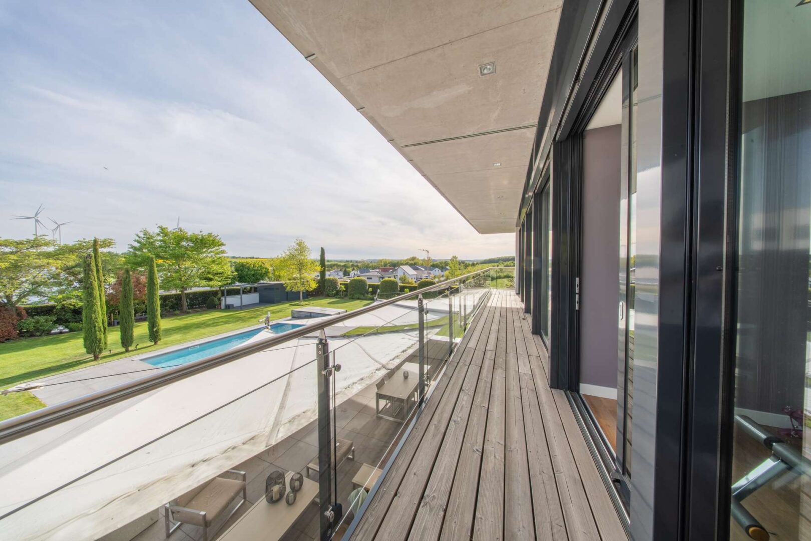 Balkon Schlafebene