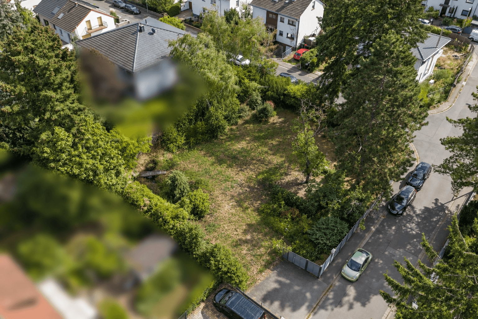 Grundstück nach Abriss (KI-visualisiert)